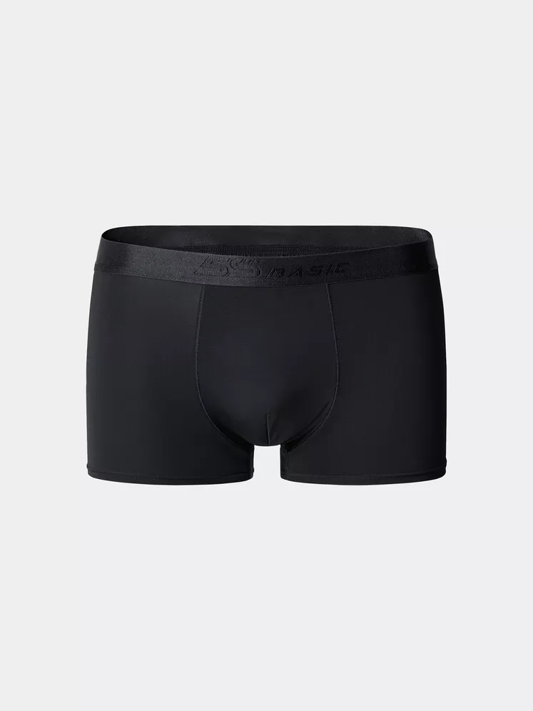 Quần Lót Nam Boxer 5S Fashion Slimfit Trơn Màu Đen BOX23104