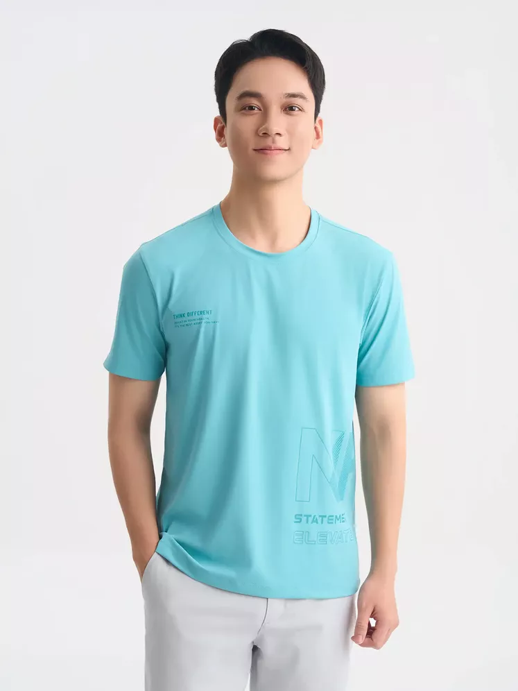 Áo Thun Nam 5S Fashion In Chữ Phong Cách ATS25053