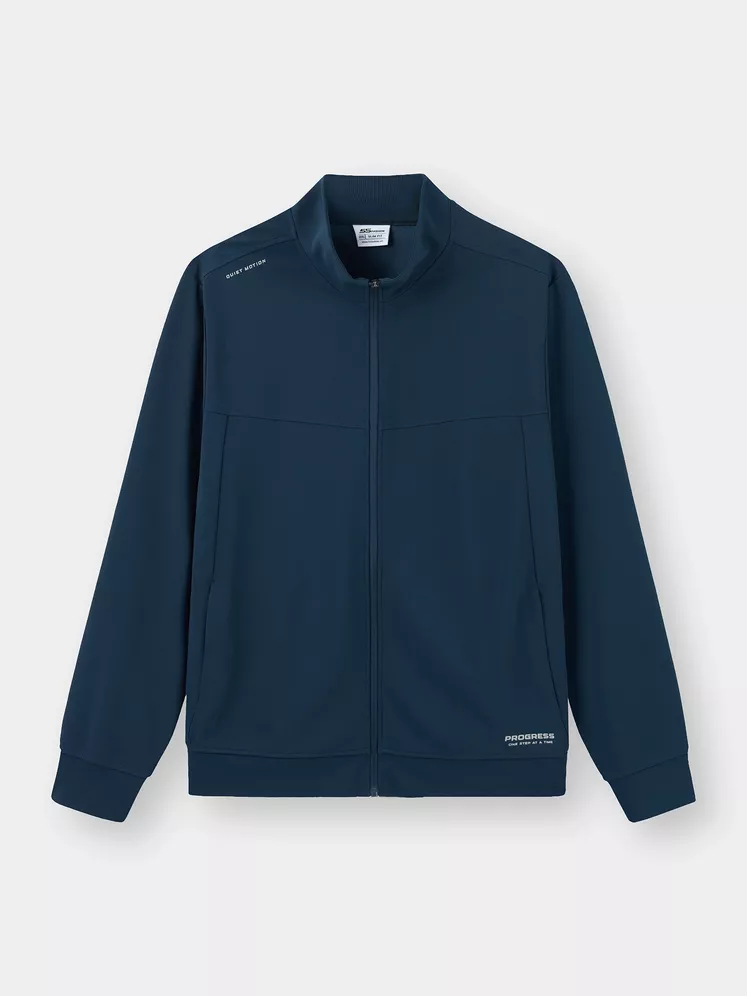 Áo Nỉ Nam Kéo Khóa 5S Fashion Phom Regular MBAKN25018