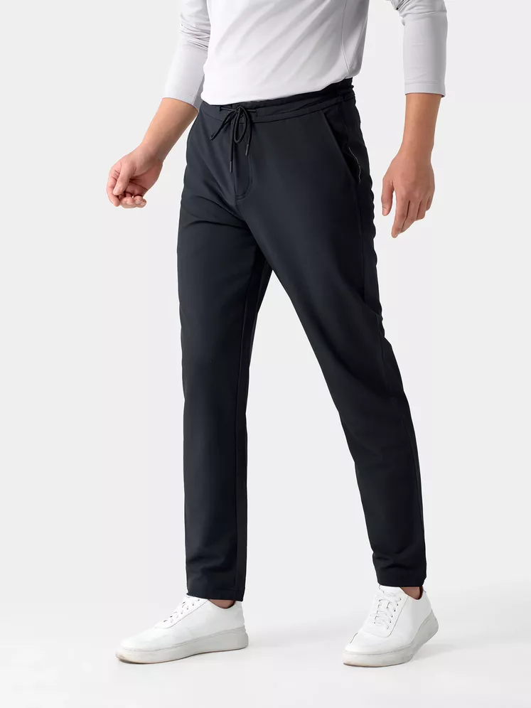 Quần Dài Thể Thao Nam 5S Fashion Cạp Cúc Phối Dây Regular QDT24005