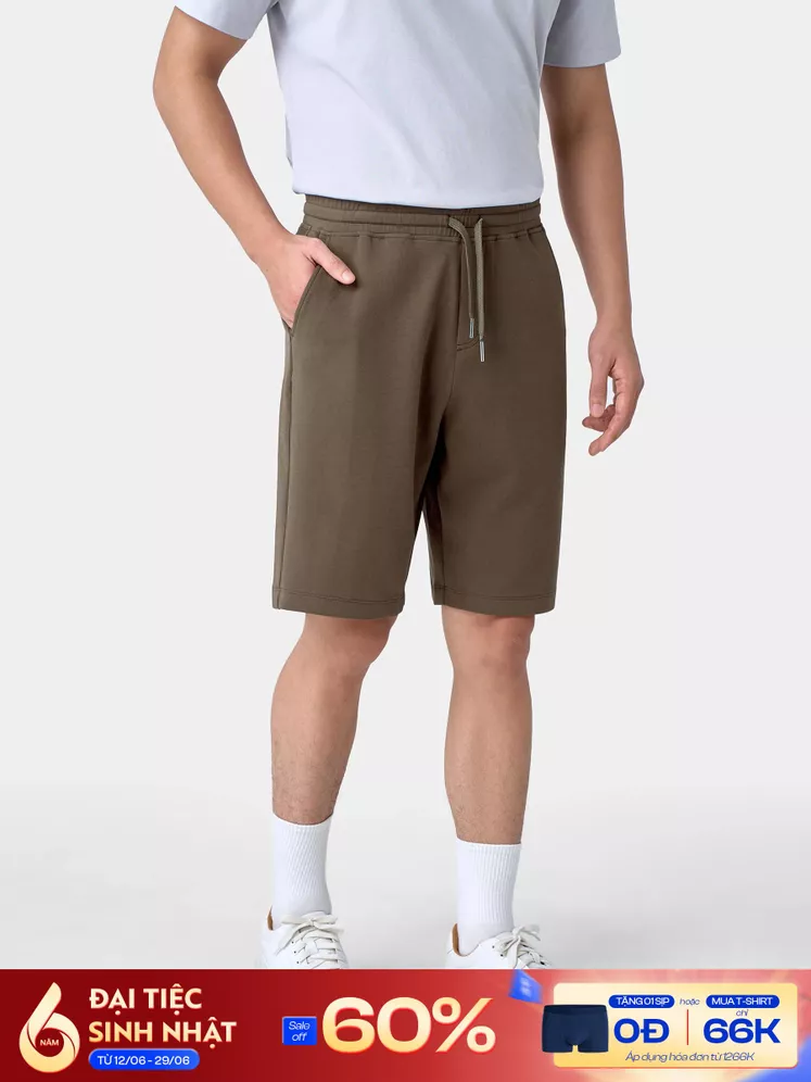 Quần Short Nam Casual 5S Fashion Trơn Phom Slimfit QSC24001
