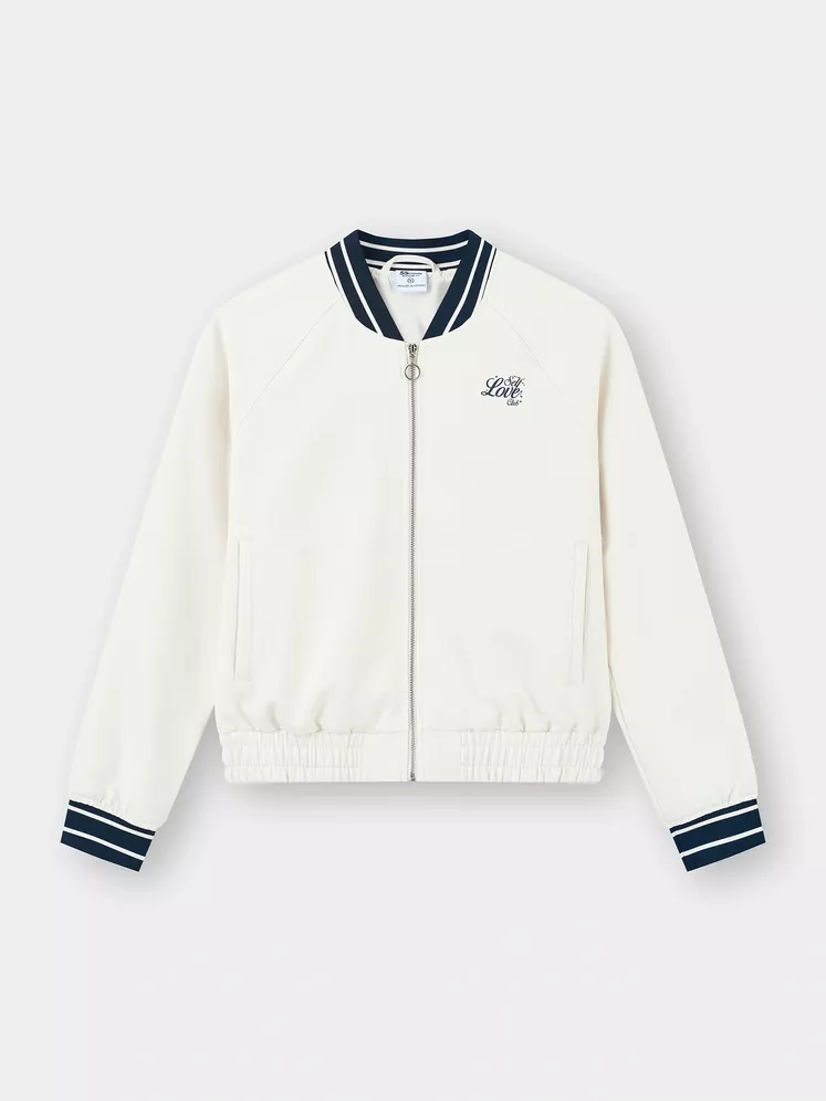 Áo Khoác Bomber Nữ 5S Fashion Tay Raglan Phom Regular WBAKG25009