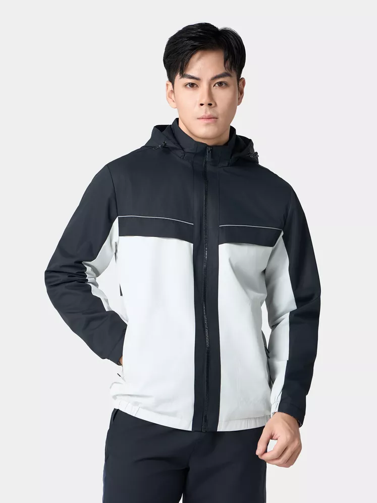 Áo Khoác Gió Nam Can Phối 5S Fashion Lót Nỉ AKG24004