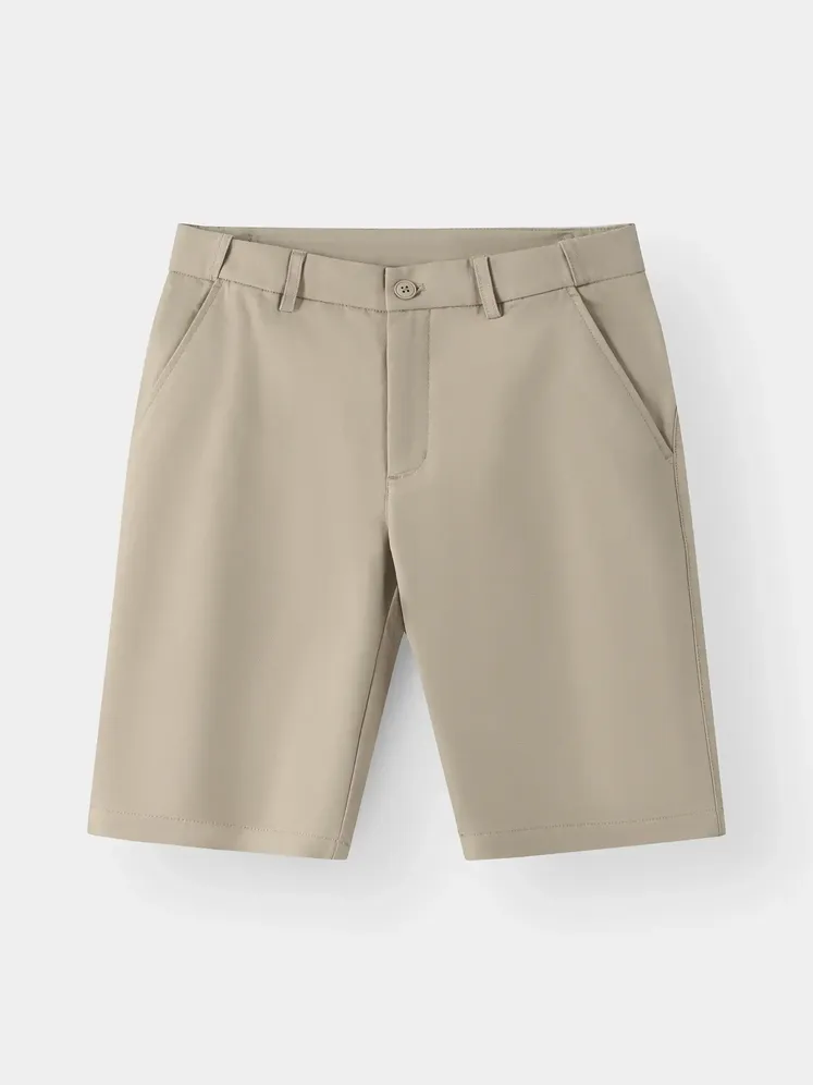 Quần Short Kaki Nam 5S Fashion Phom Regular Trơn Basic M0QSK26005