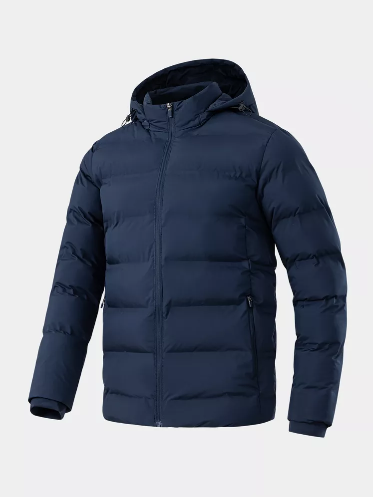 Áo Phao Nam Seamless 5S Fashion Mũ Rời Slimfit APH24054