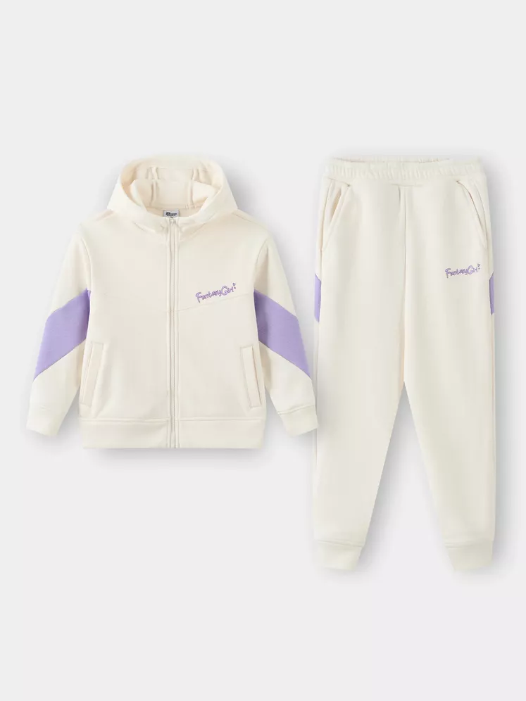 Bộ Nỉ Khóa Bé Gái 5S Fashion Dày Dặn, Ấm Áp GBNK25002