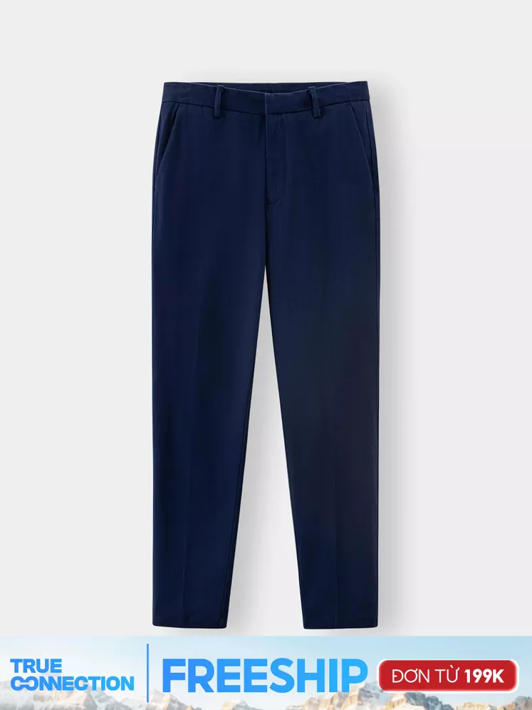 Quần Dài Kaki Nam 5S Fashion Cạp Smart-Waist Slimfit QKK24104