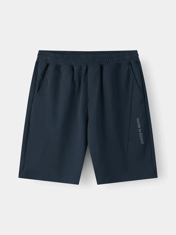 Quần Short Casual Nam 5S Fashion Thêu Cao Cấp M0QSC26012