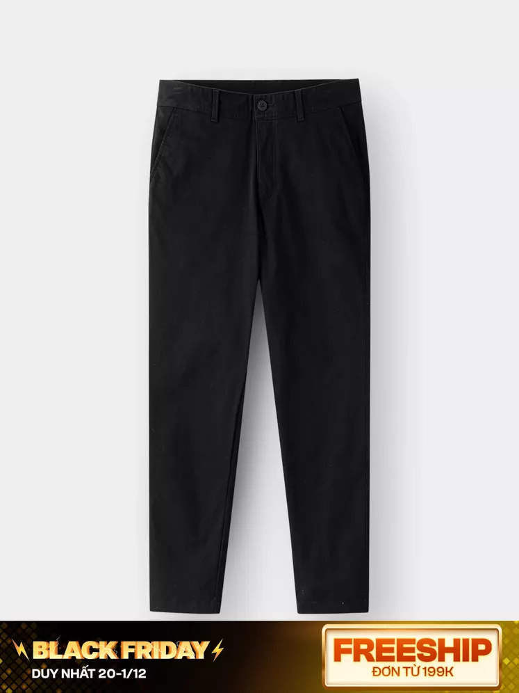 Quần Kaki Dài Nam 5S Fashion Cotton Phom Slimfit QKK24103