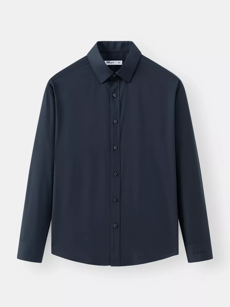 Áo Sơ Mi Nam Tay Dài 5S Fashion Chất Modal Phom Regular ASM24024