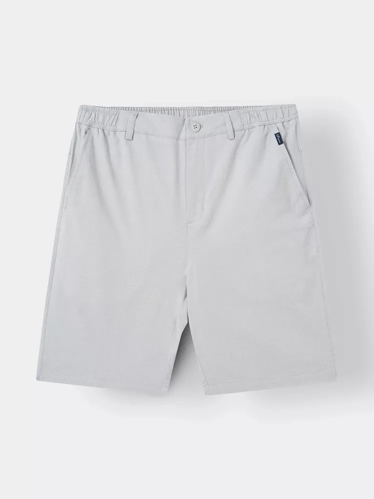 Quần Short Kaki Nam 5S Fashion Cạp Chun Vải Wash Smart Fit QSK25001