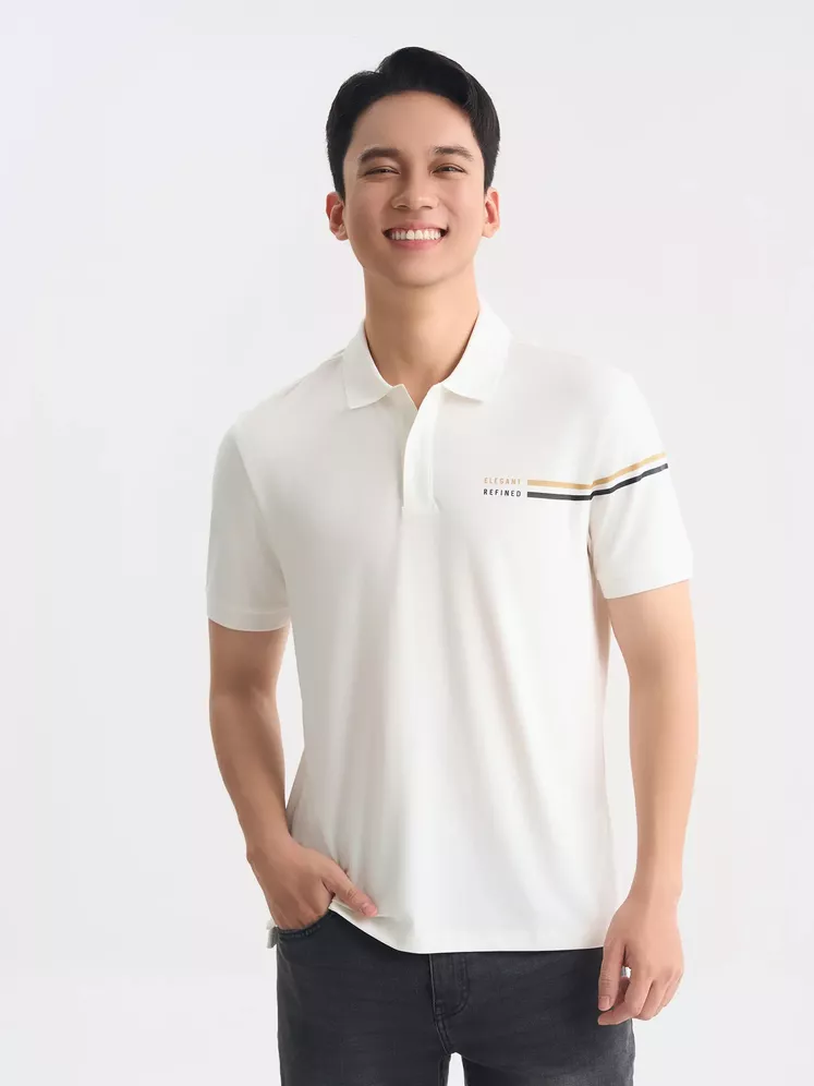 Áo Polo Nam 5S Fashion Elegant In Đơn Giản Slimfit APC25044