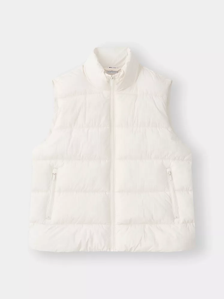 Áo Khoác Phao Gile 5S FASHION Vải Hiệu Ứng Cao Cấp W0APH25006