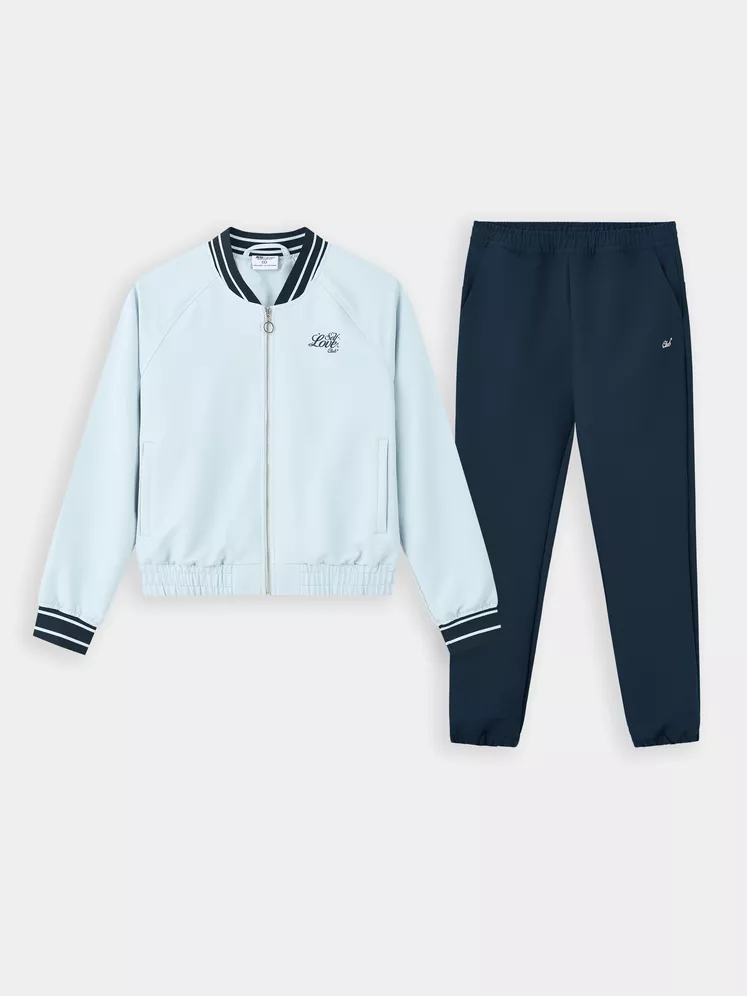 Set Bộ Gió Nữ 5S Fashion Cổ Bomber Phom Regular WBKG25009