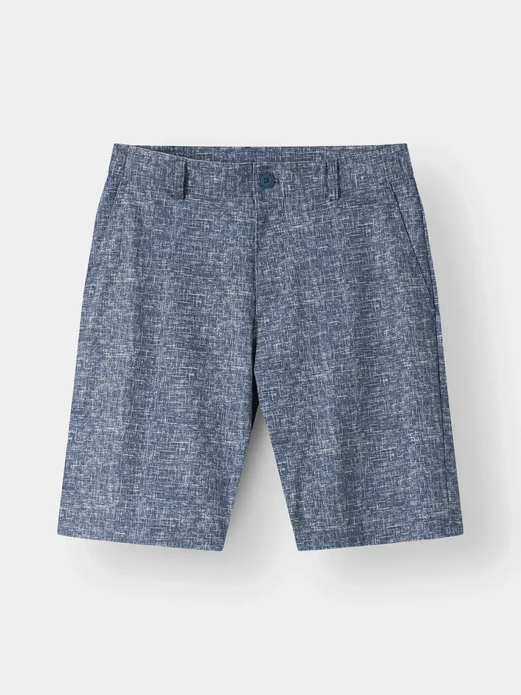 Quần Short Casual Nam 5S Fashion Cạp Cúc Phối Chun Hai Bên Phom Modern Fit MBQSC26041