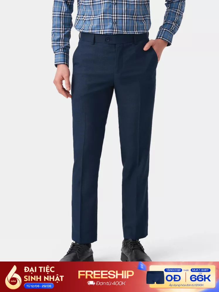 Quần Tây Nam 5S Fashion Regular Fit QAU23054
