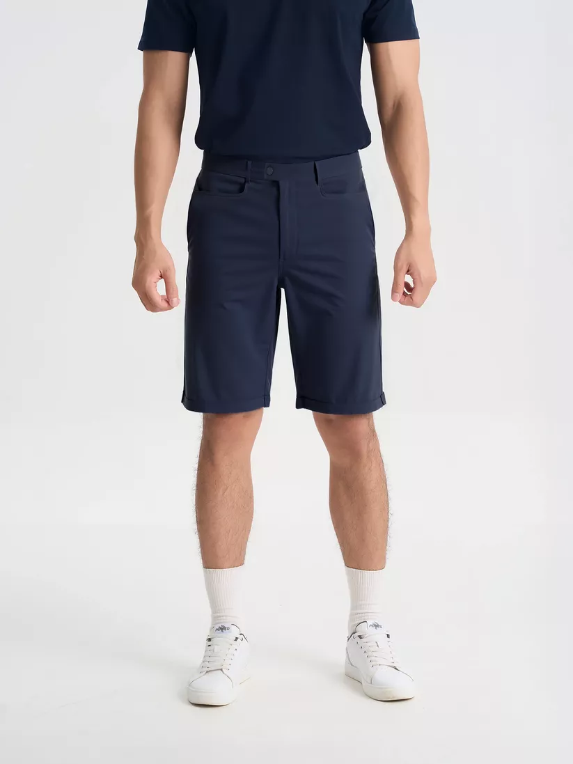 Quần Short Nam Cạp Cúc PERATO Phong Cách Thể Thao Training T0SKS5M044