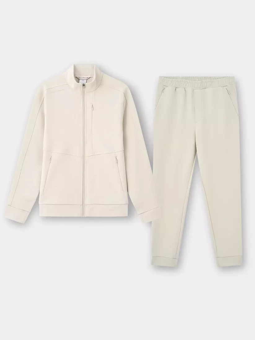 Set Bộ Nỉ Khóa PERATO Phong Cách Thể Thao Training Regular TBNKW5M007