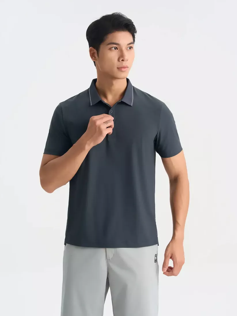Áo Polo Nam Thể Thao Training PERATO Phom Regular T0PLS5M007