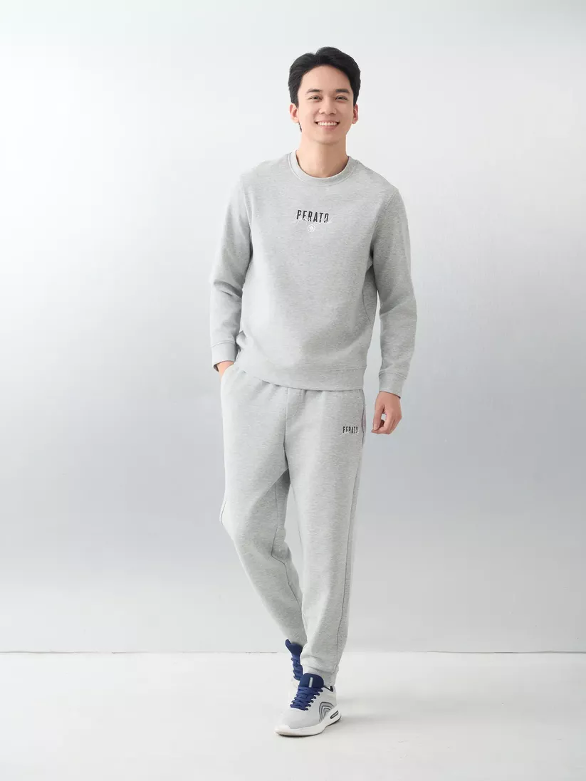 Set Bộ Nỉ Nam PERATO Phong Cách Lifestyle Phom Regular LBNW5M037