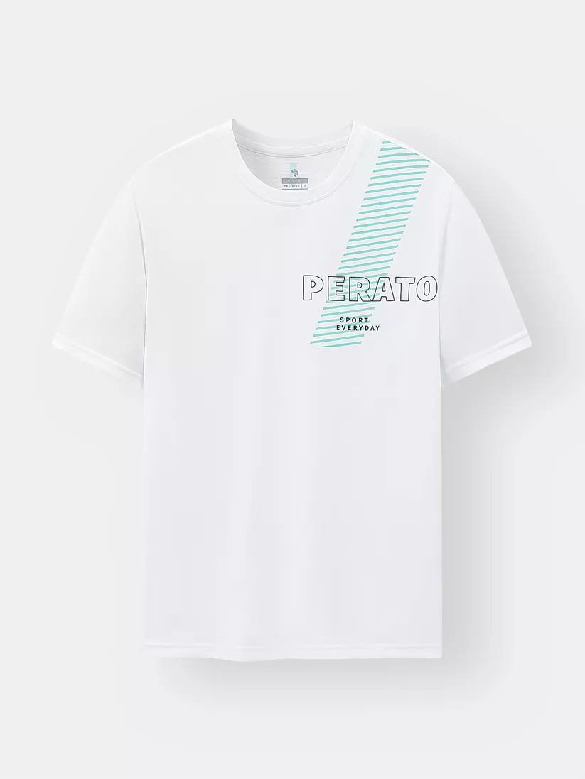 Áo Thun Nam Thể Thao Training PERATO Phom Regular T0TSS5M006