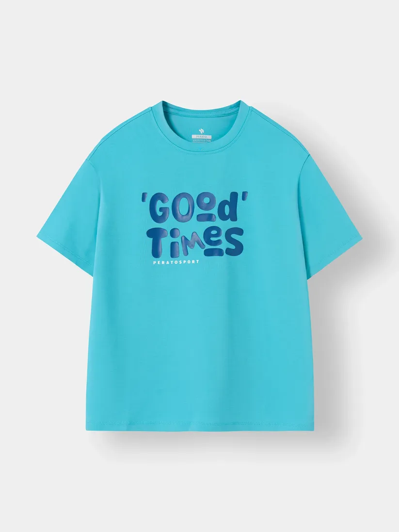 Áo Thun Nam Bé Trai PERATO Phom Regular Phong Cách Lifestyle L0TSS6B003