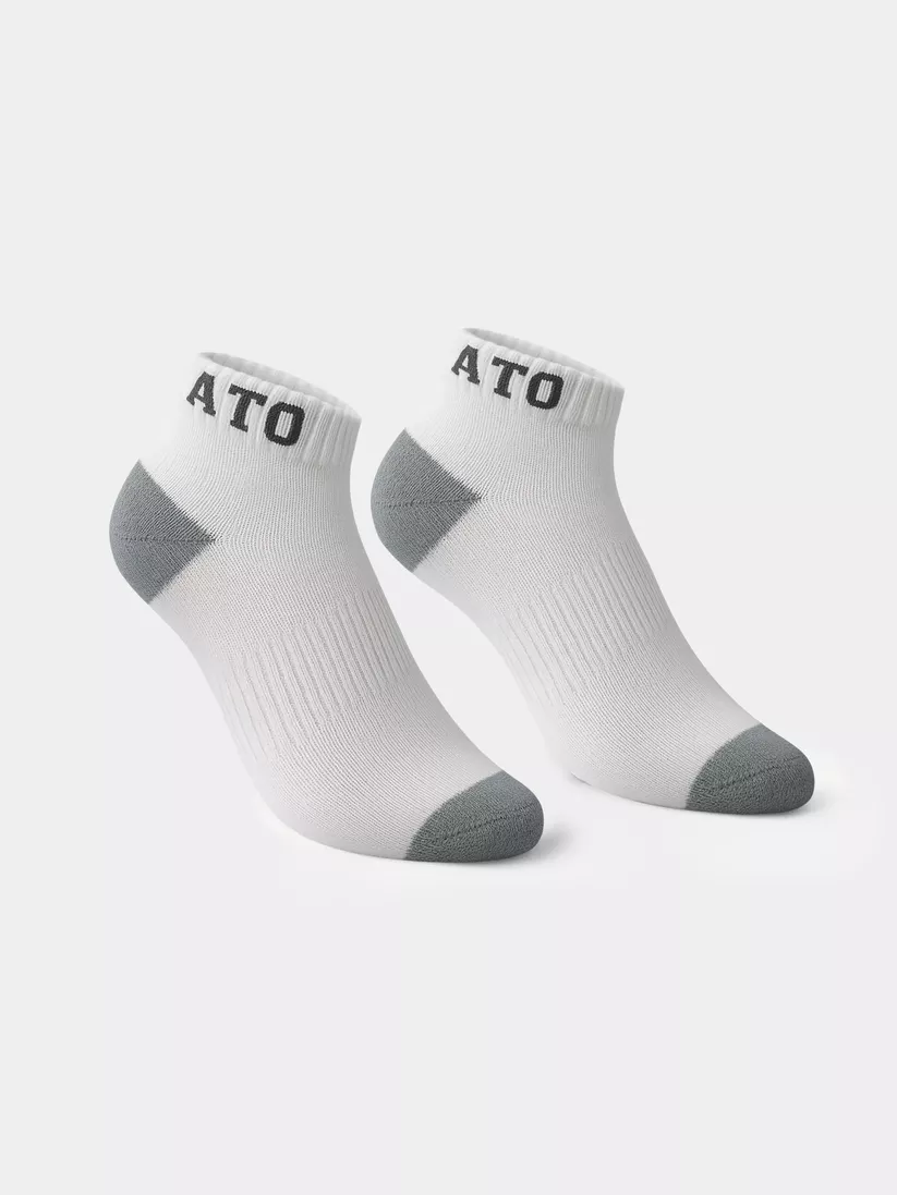Tất Nam Cổ Ngắn Training PERATO Phối Màu Dệt Logo T0TAS5M003