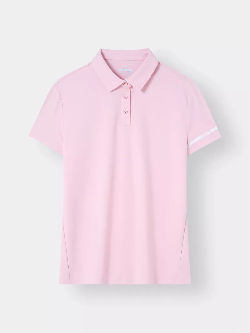 Áo Polo Nữ PERATO Phong Cách Thể Thao Training Slimfit T0PLS5W014
