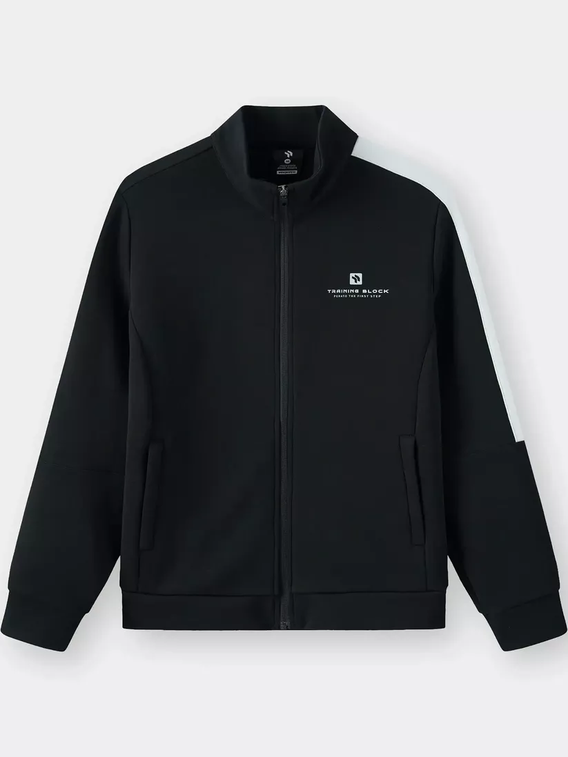 Áo Nỉ Khóa Nam PERATO Can Phối Phong Cách Training TBKNW5M012