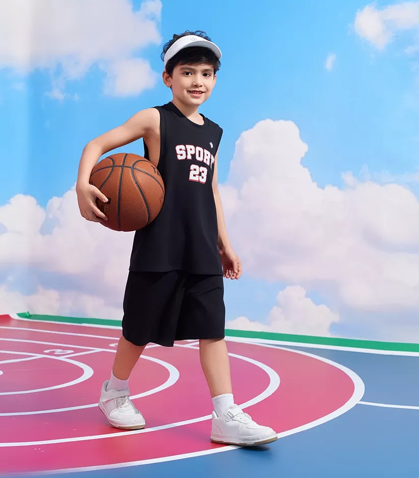Set Bộ Sát Nách Thể Thao Bé Trai PERATO Training TBSNS5B002