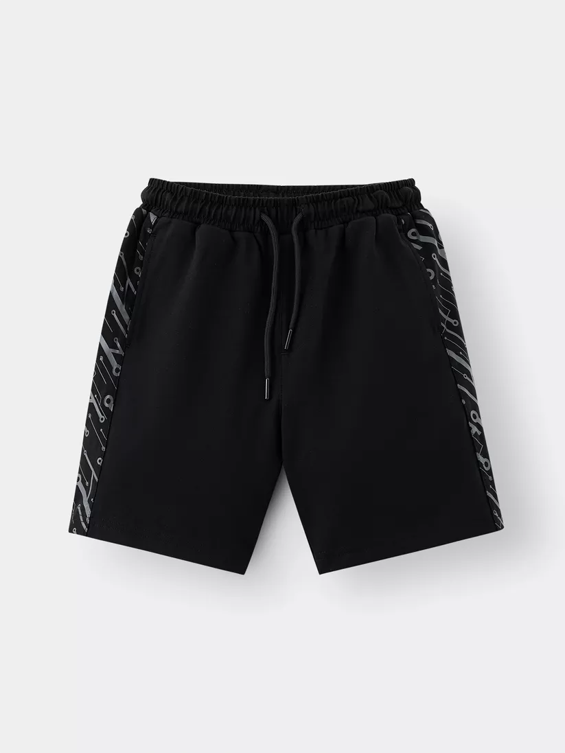 Quần Short Chun Bé Trai PERATO Phong Cách Basketball BBSCS5B001