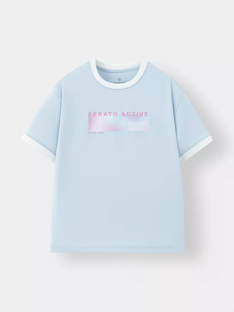 Áo Thun Bé Gái PERATO Phong Cách Lifestyle Phom Loose L0TSS5G004