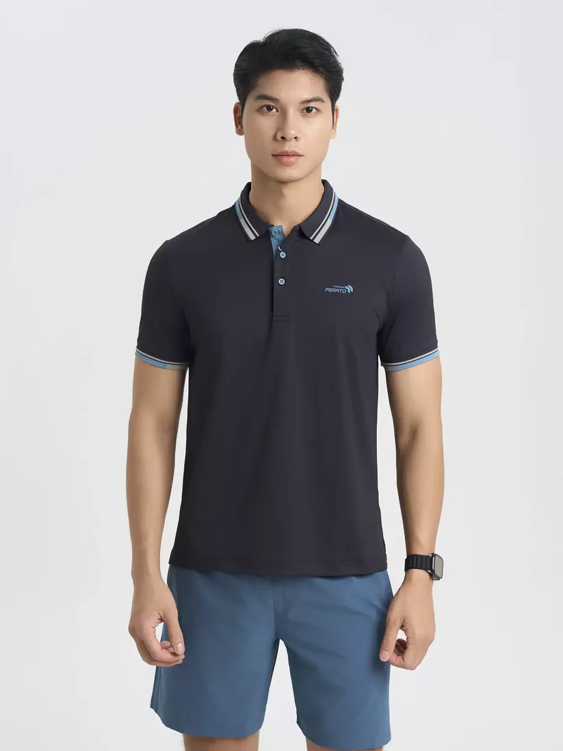 Áo Polo Nam Thể Thao Training PERATO Phom Regular T0PLS5M003