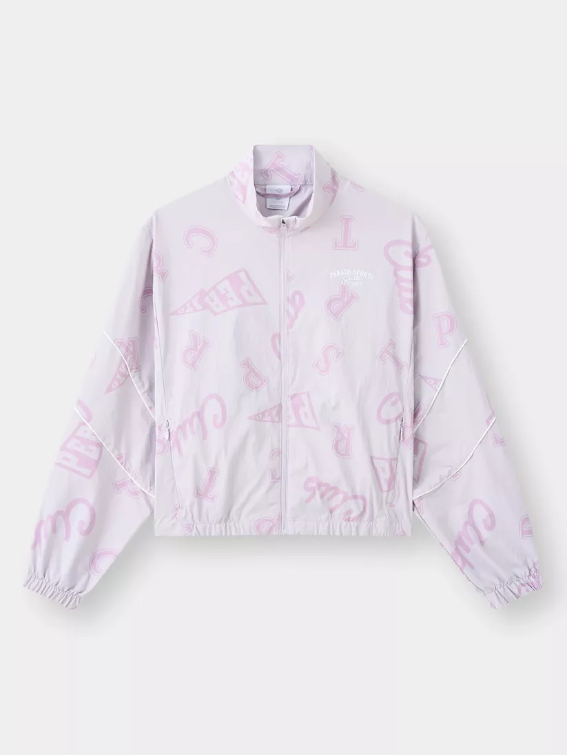 Áo Khoác Gió Nữ Họa Tiết PERATO Siêu Nhẹ Phom Loosefit L0KGW5W028