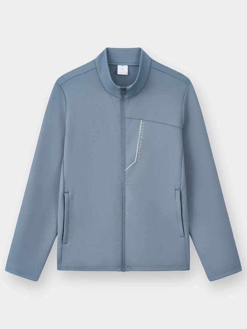 Áo Nỉ Nam Kéo Khóa PERATO Phong Cách Training TBKNW5M015