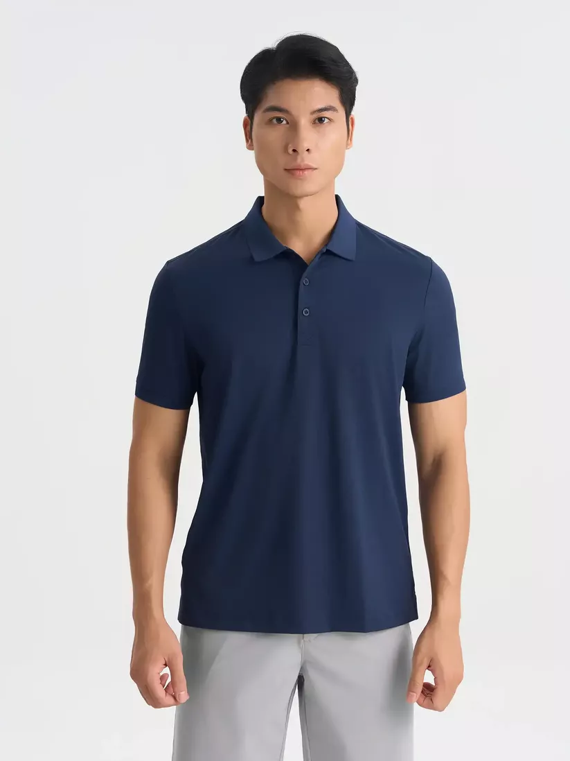 Áo Polo Nam Traing PERATO Dệt Jacquard Phom Regular T0PLS5M033