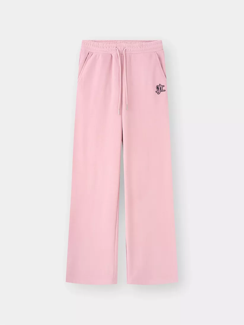 Quần Nỉ Nữ PERATO Lifestyle Ống Suông Lót Lông Mịn Cực Ấm L0QNW5W017