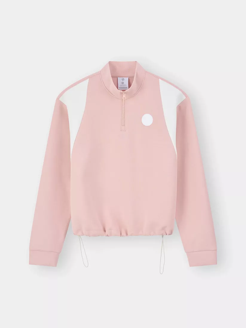 Áo Nỉ Nữ Cổ Khóa PERATO Phong CáchLifestyle L0ANW5W010