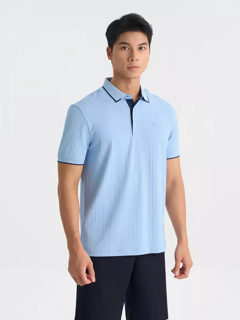 Áo Polo Nam Dệt Kim PERATO Phom Regular T0PLS5M004