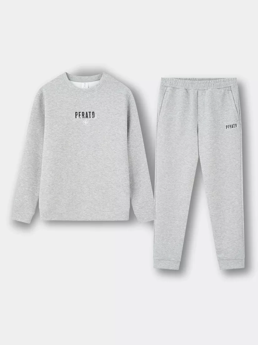 Set Bộ Nỉ Nam PERATO Phong Cách Lifestyle Phom Regular LBNW5M037